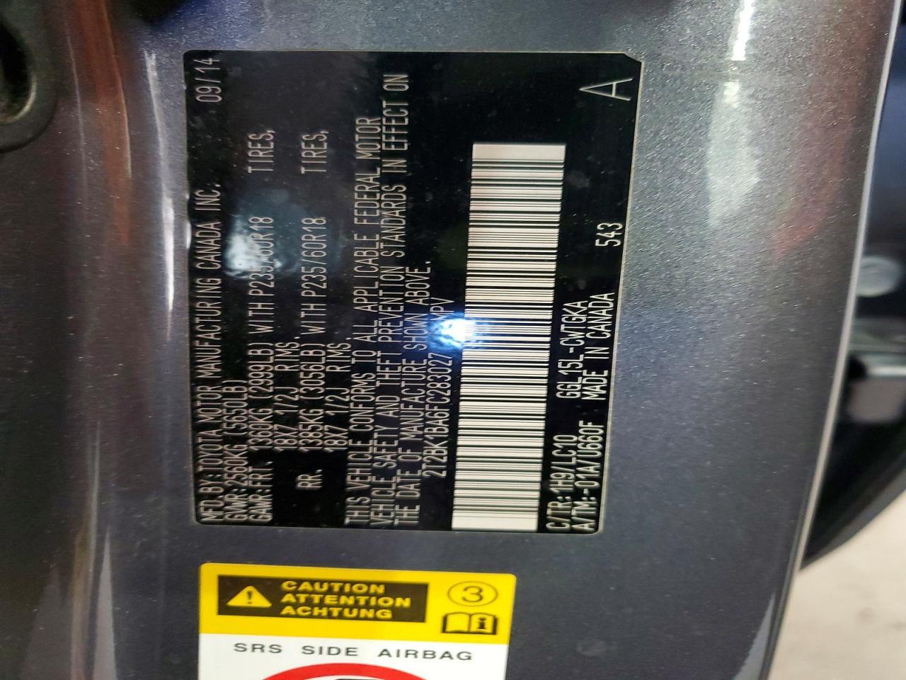 2015 Lexus Rx 350 Base