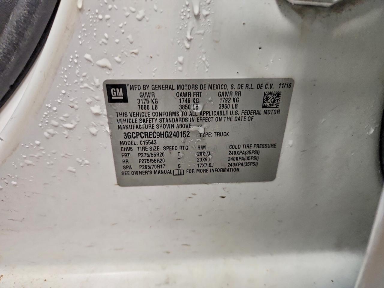 2017 Chevrolet Silverado C1500 LT