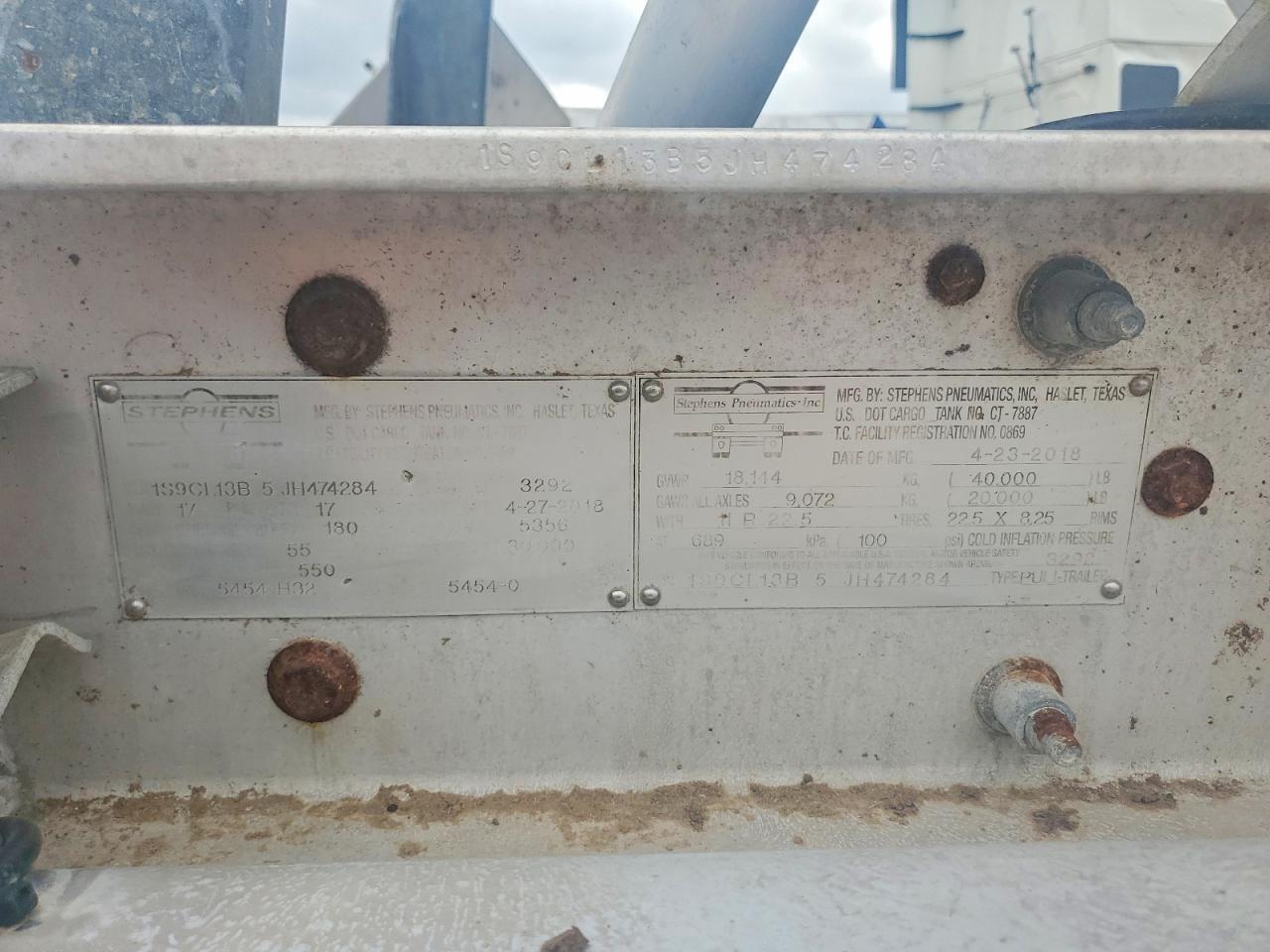 2018 Unknown 2018 Pneumatic DRY Bulk Trailer