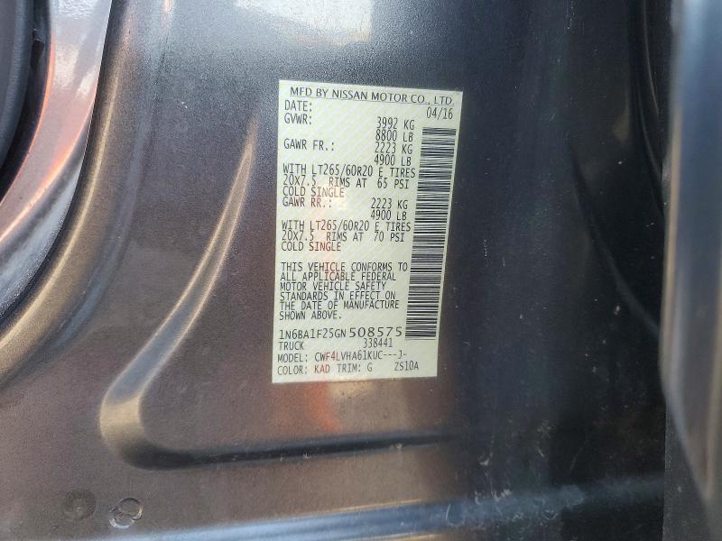 2016 Nissan Titan XD SL