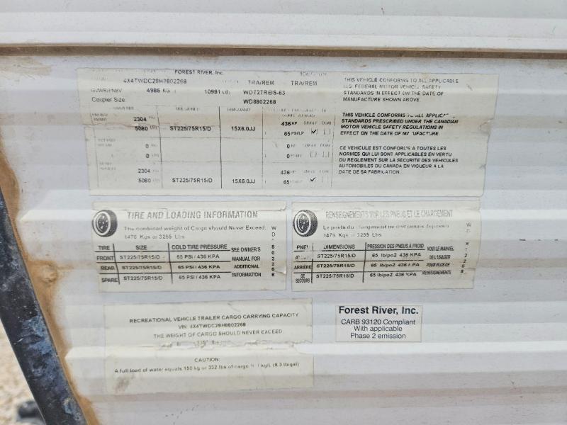 2017 Foresriver Wildwood Towables