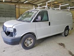 Chevrolet salvage cars for sale: 2021 Chevrolet Express G2500