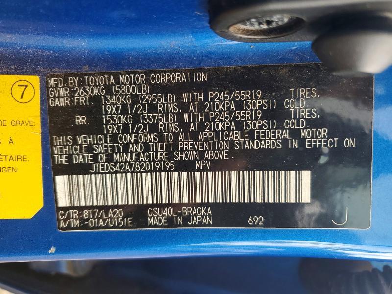 2008 Toyota Highlander Limited