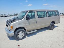 Ford Econoline salvage cars for sale: 2001 Ford Econoline E350 Super Duty Wagon