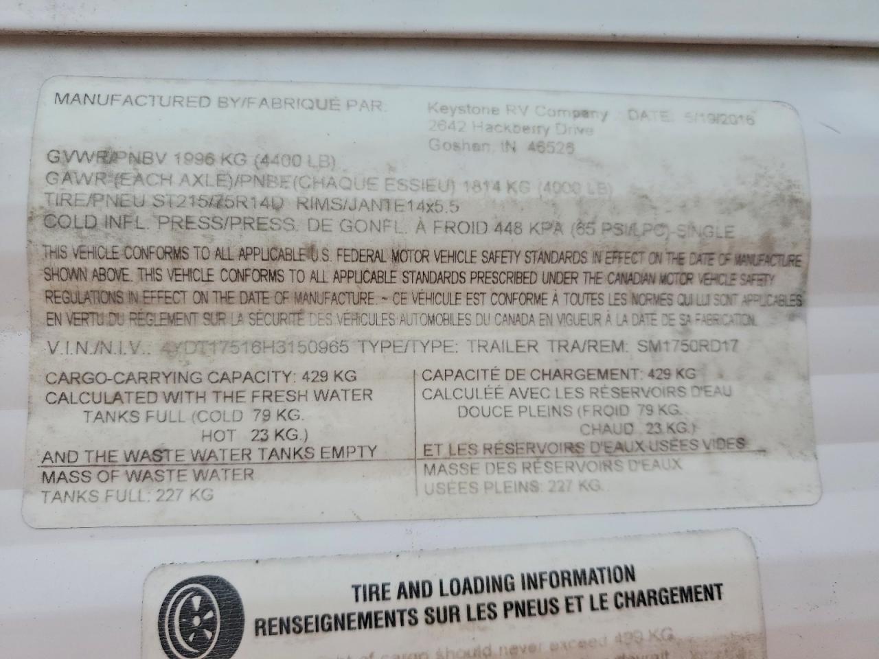 2017 Keystone Summerland