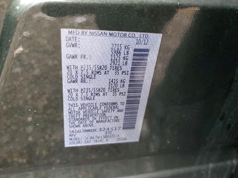 2013 Infiniti Jx35 Base