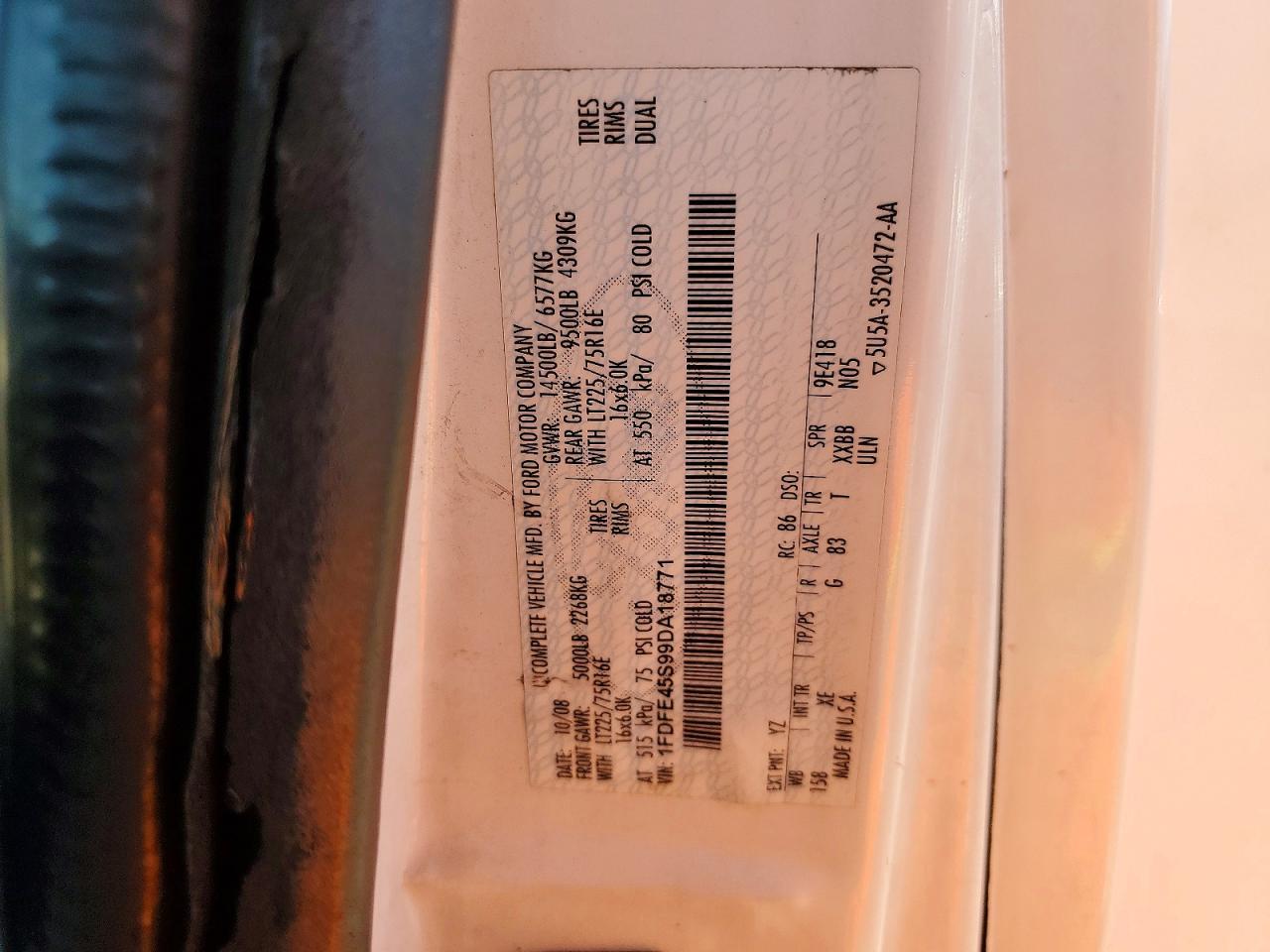 2009 Ford E450 Shuttle Bus