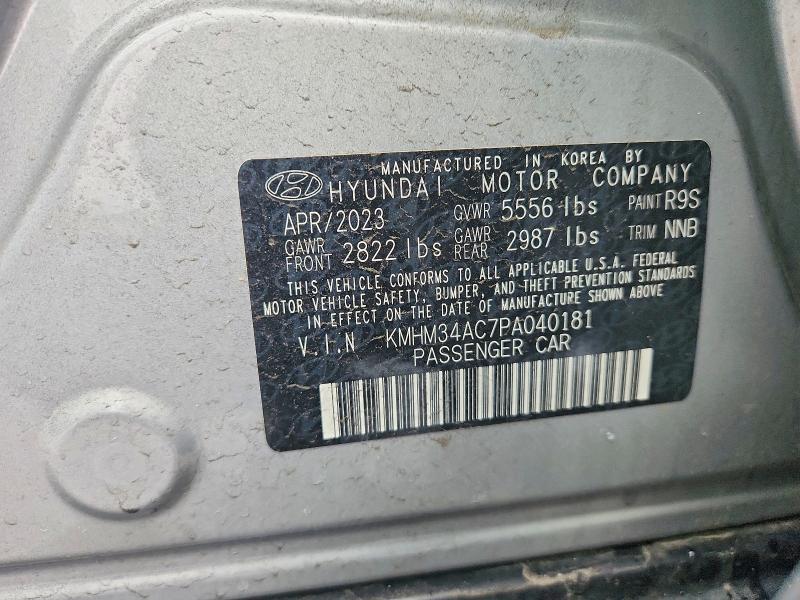 2023 Hyundai Ioniq 6 sel