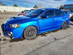 Subaru salvage cars for sale: 2017 Subaru Wrx sti
