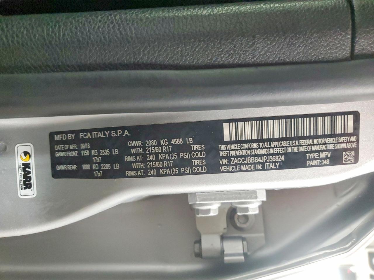 2018 Jeep Renegade Latitude