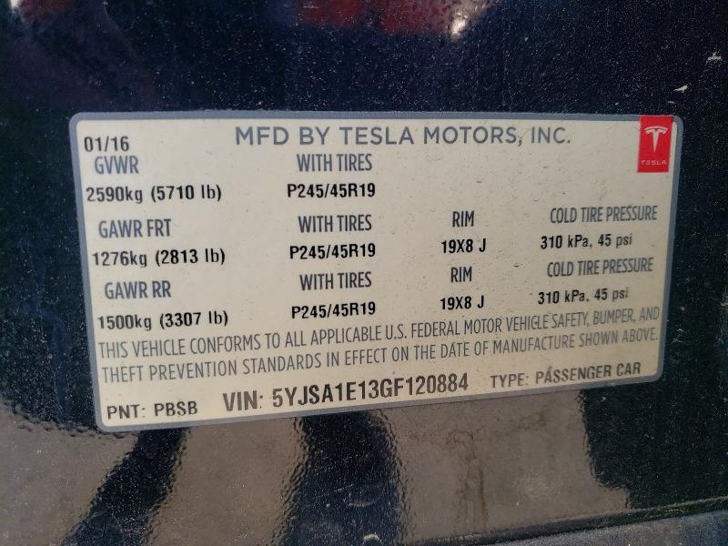 2016 Tesla Model s