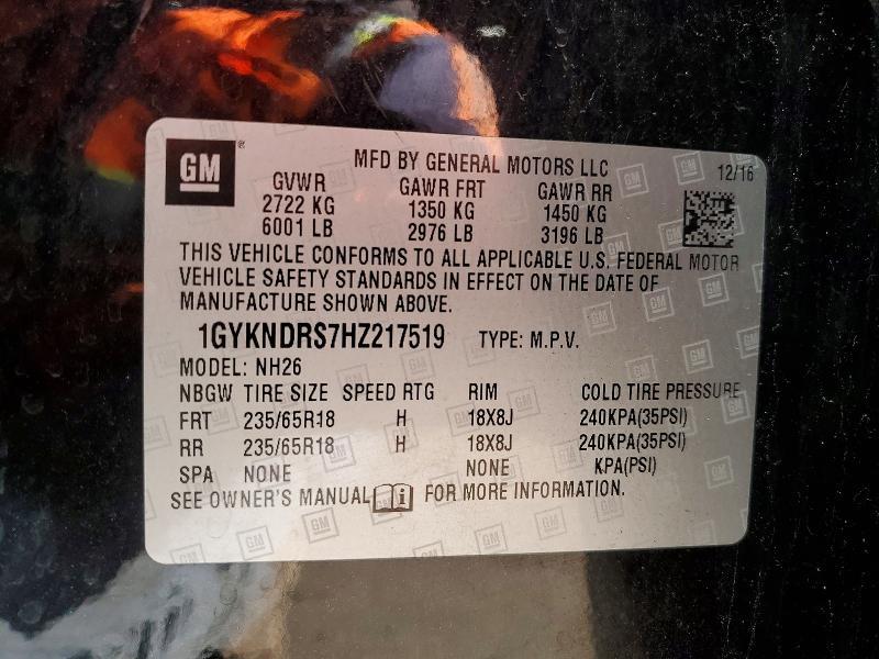 2017 Cadillac XT5 Luxury