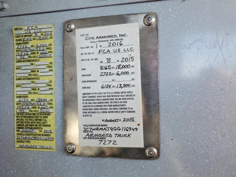 2016 Dodge RAM 5500 Fire Truck