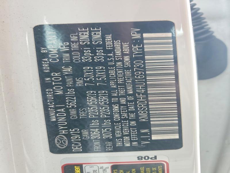 2017 Hyundai Santa fe se Ultimate