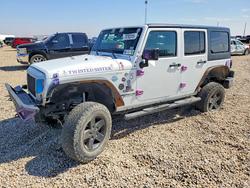 Jeep salvage cars for sale: 2017 Jeep Wrangler Unlimited Sport