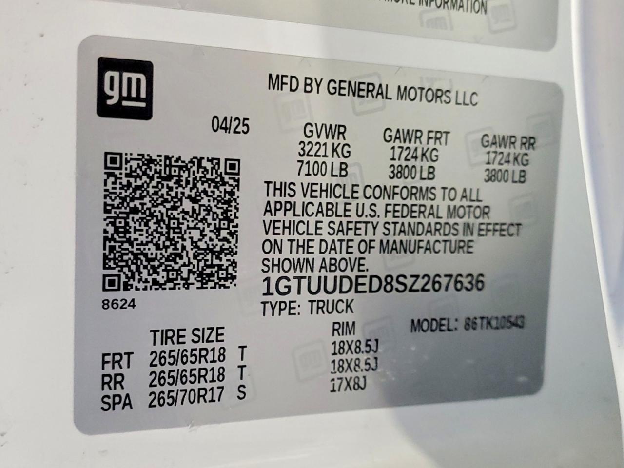 2025 GMC Sierra K1500 SLT