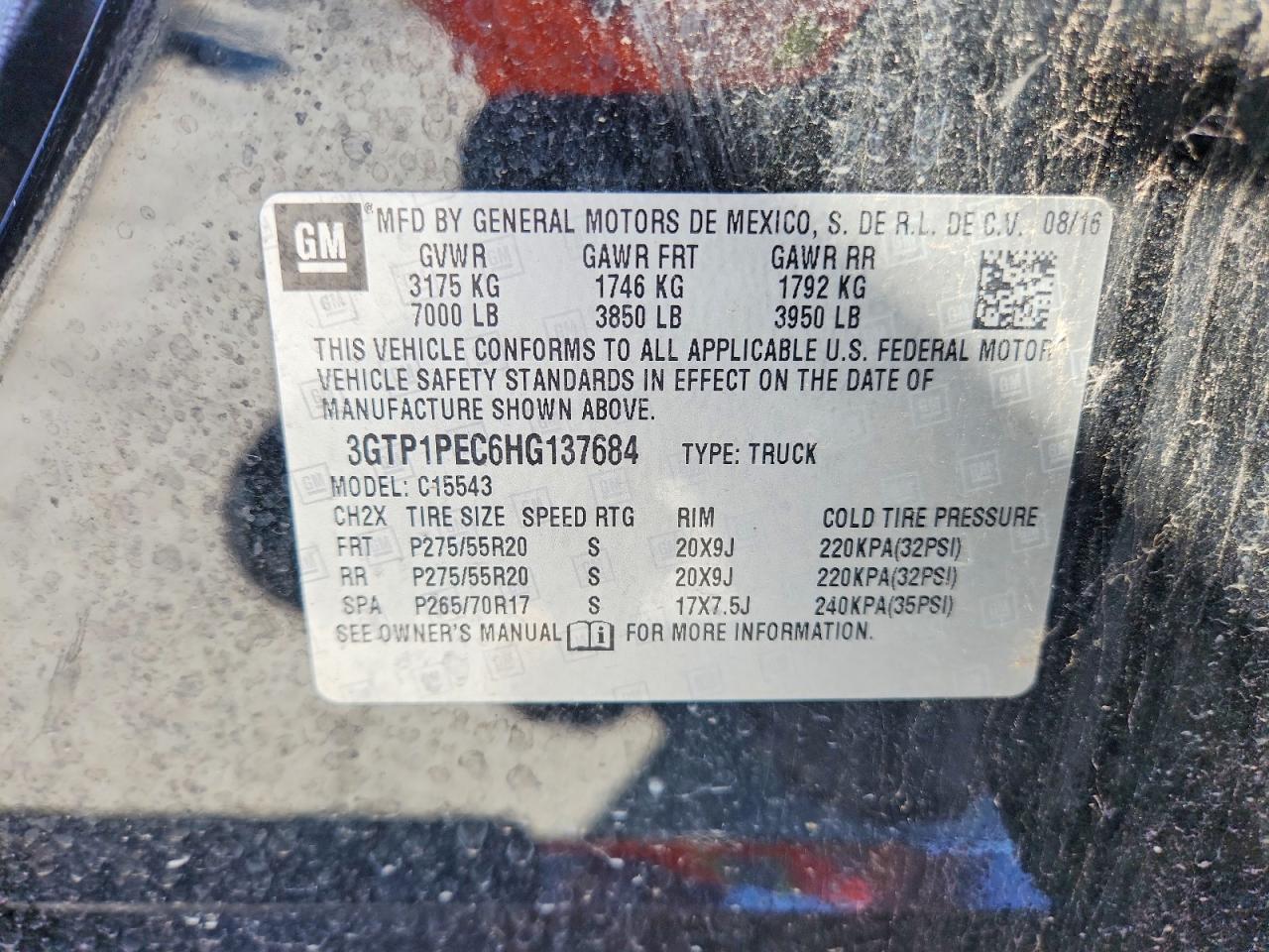 2017 GMC Sierra C1500 Denali