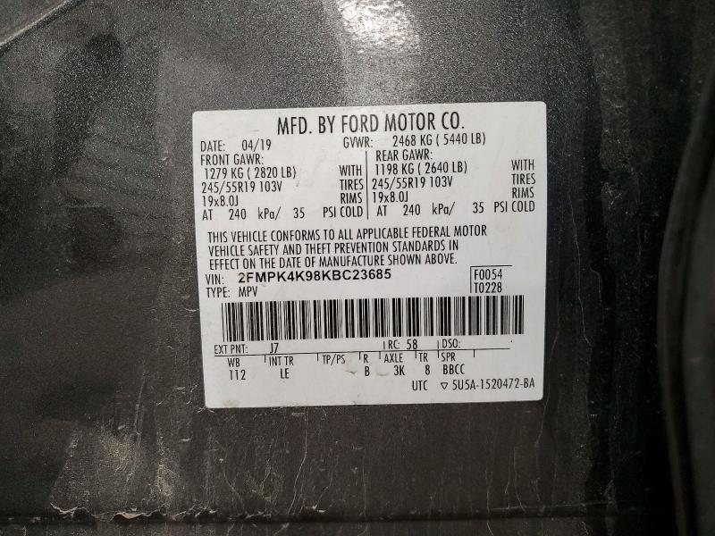 2019 Ford Edge Titanium