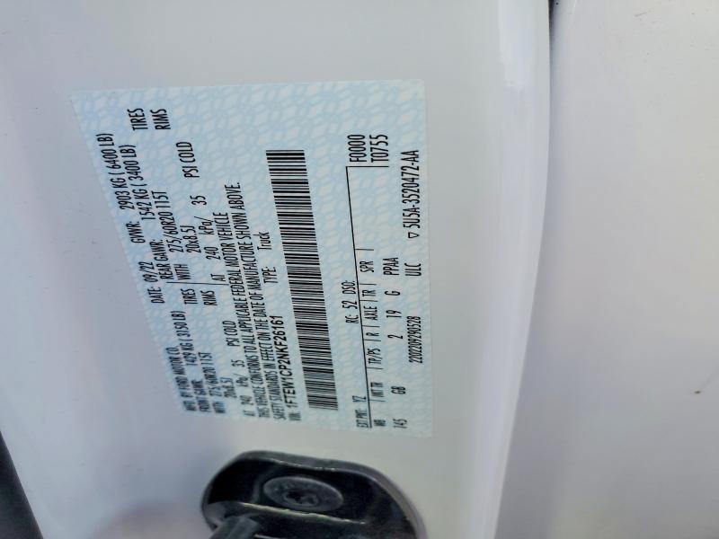 2022 Ford F150 Supercrew