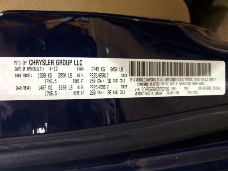 2013 Dodge Grand Caravan se