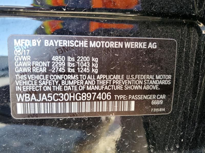 2017 BMW 530 i