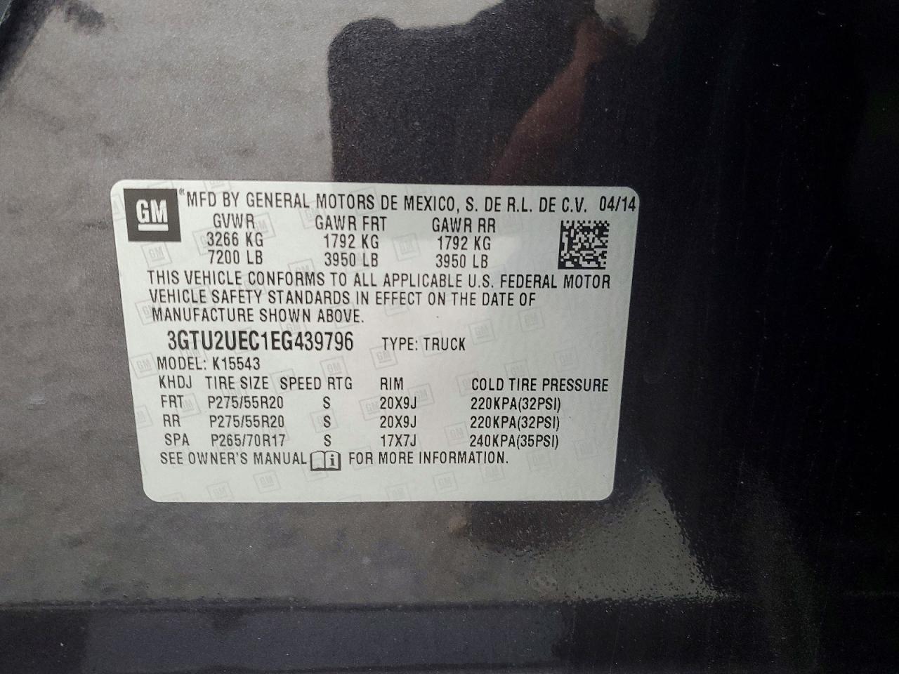 2014 GMC Sierra K1500 SLE