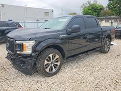 Salvage trucks for sale at Opa Locka, FL auction: 2019 Ford F150 Supercrew