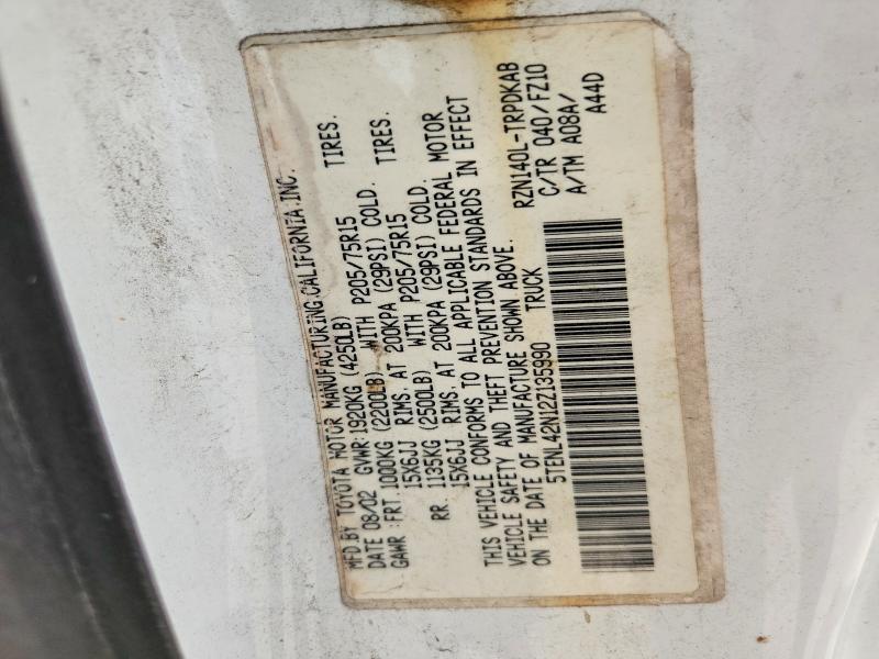 2002 Toyota Tacoma Base