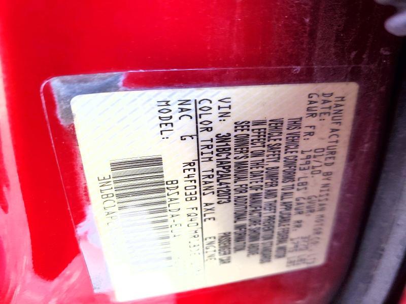 2010 Nissan Versa 1.8 s