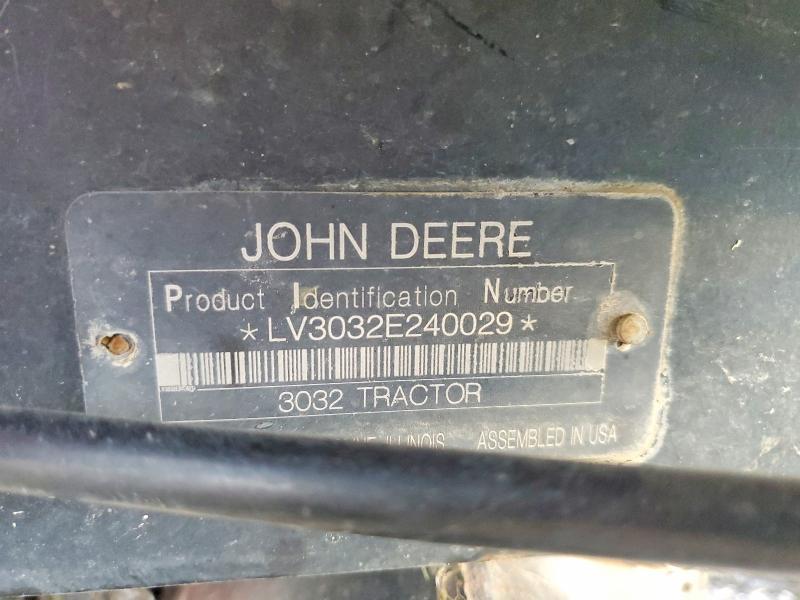 2022 John Deere 305 Loader Tractor
