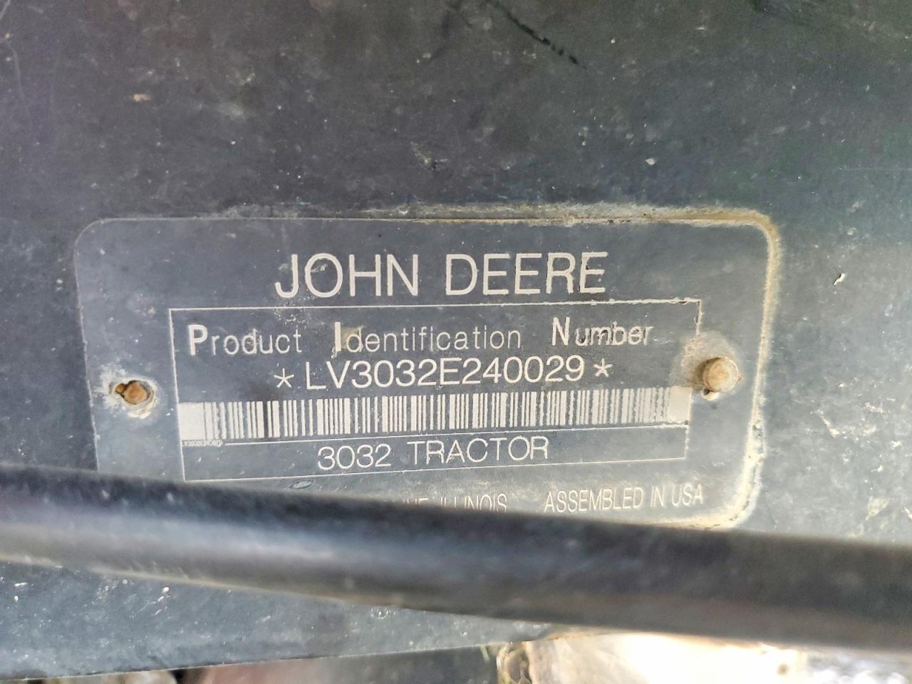 2022 John Deere 305 Loader Tractor