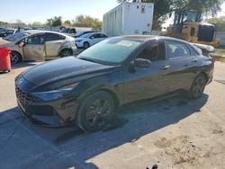 Hyundai salvage cars for sale: 2022 Hyundai Elantra sel