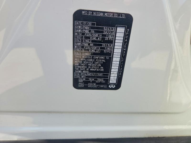 2020 Infiniti Qx50 Luxe