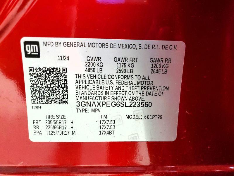 2025 Chevrolet Equinox lt