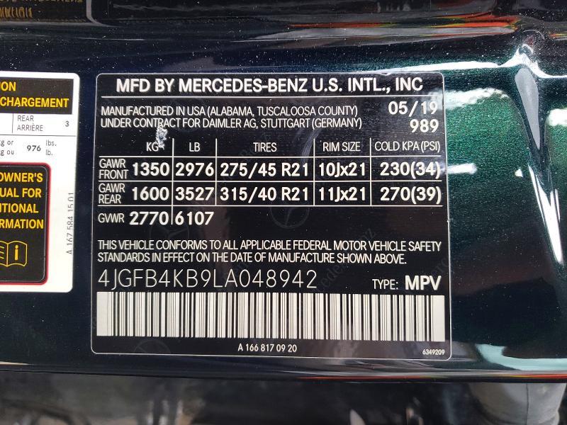 2020 Mercedes-Benz Gle 350 4matic