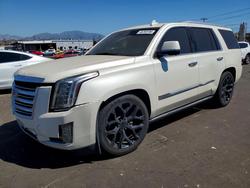 Cadillac salvage cars for sale: 2015 Cadillac Escalade Platinum