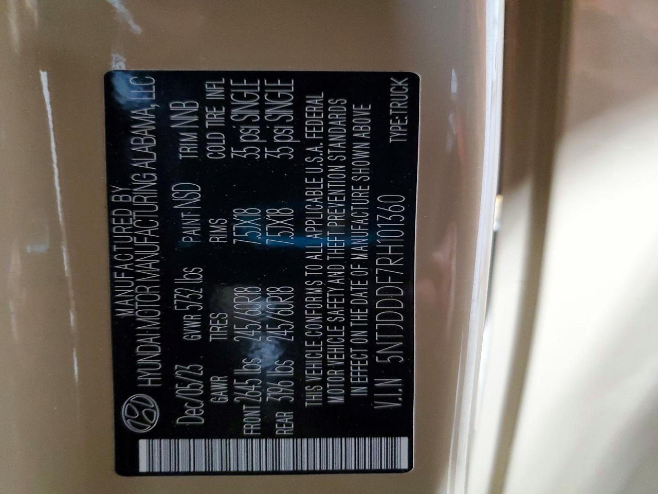 2024 Hyundai Santa Cruz XRT