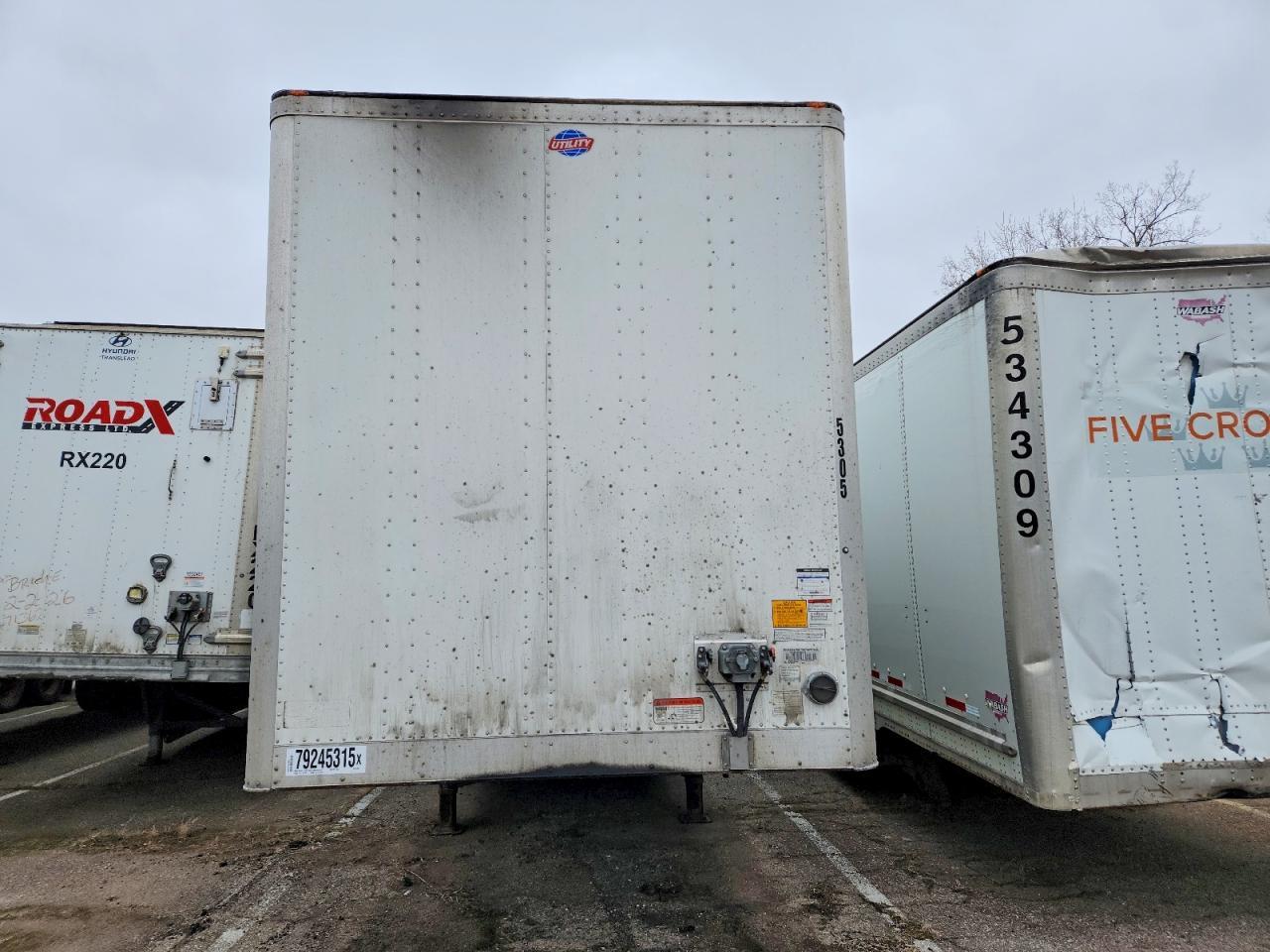 2025 Utility VS2DX DRY Van Trailer
