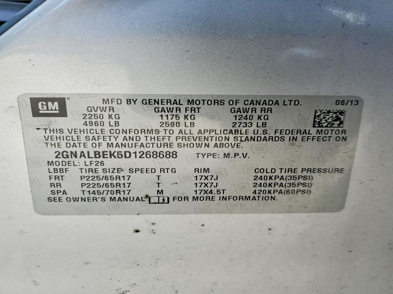 2013 Chevrolet Equinox ls