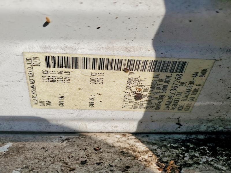 2020 Nissan Maxima 3.5 sr