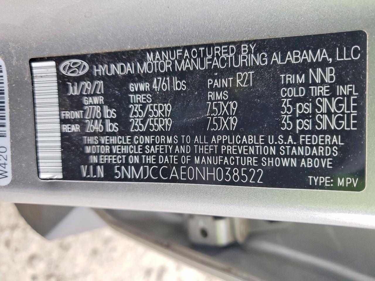 2022 Hyundai Tucson sel