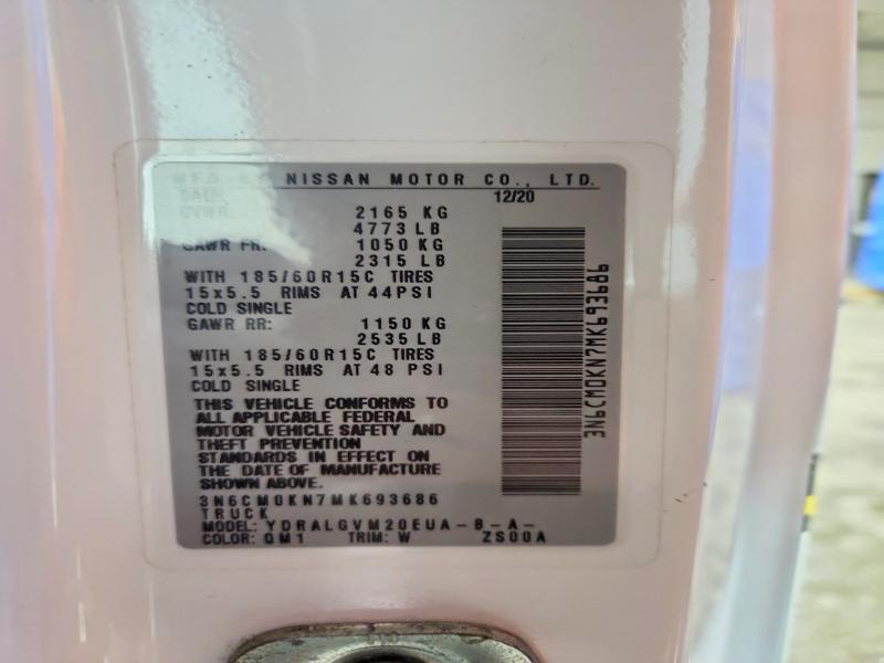 2021 Nissan NV200 SV