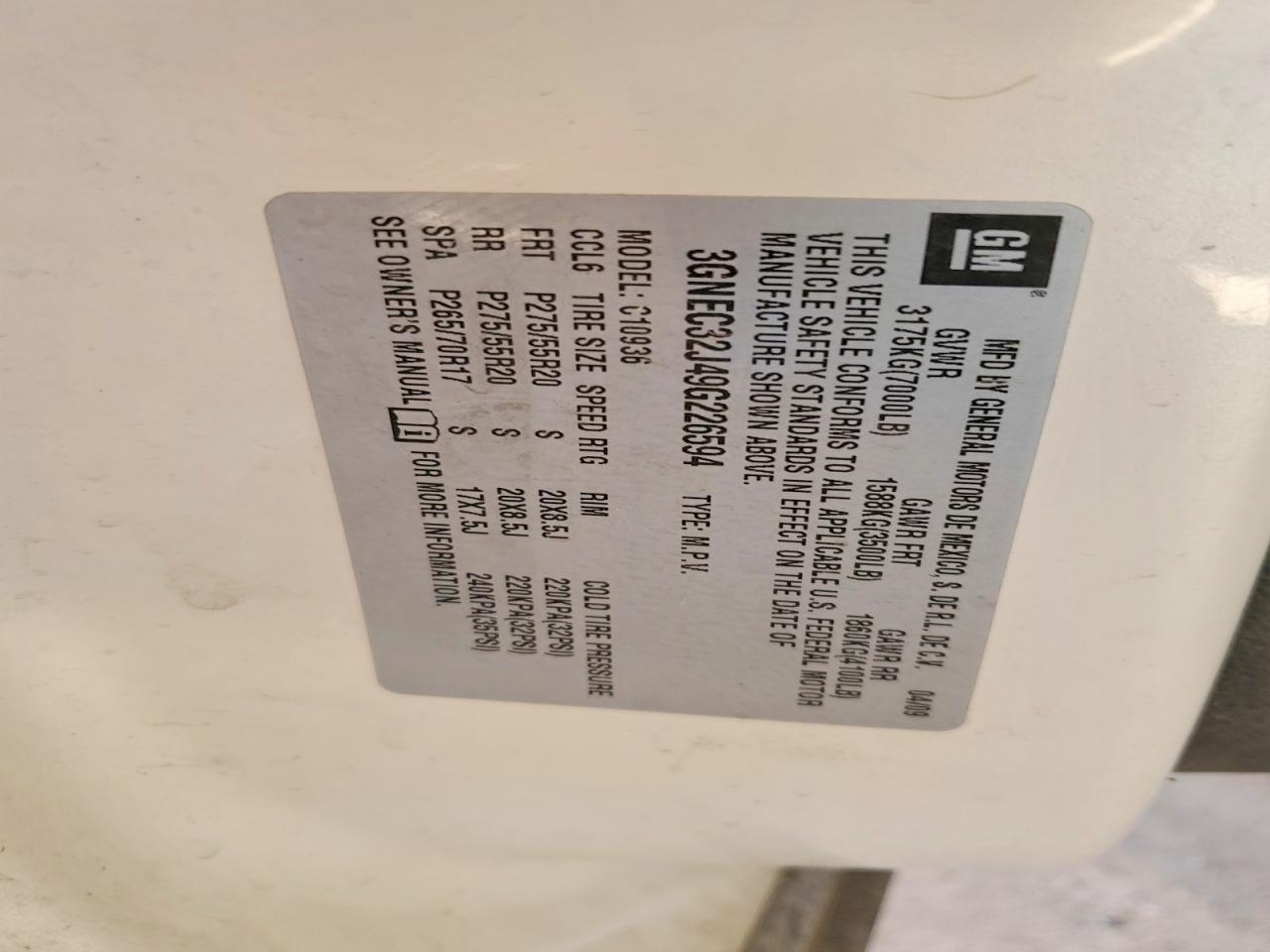 2009 Chevrolet Avalanche C1500 LTZ