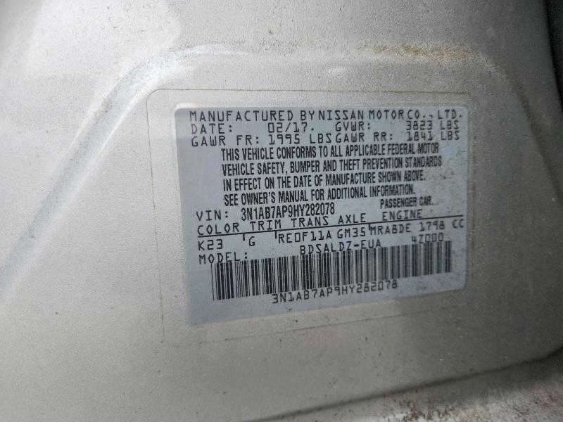 2017 Nissan Sentra sv