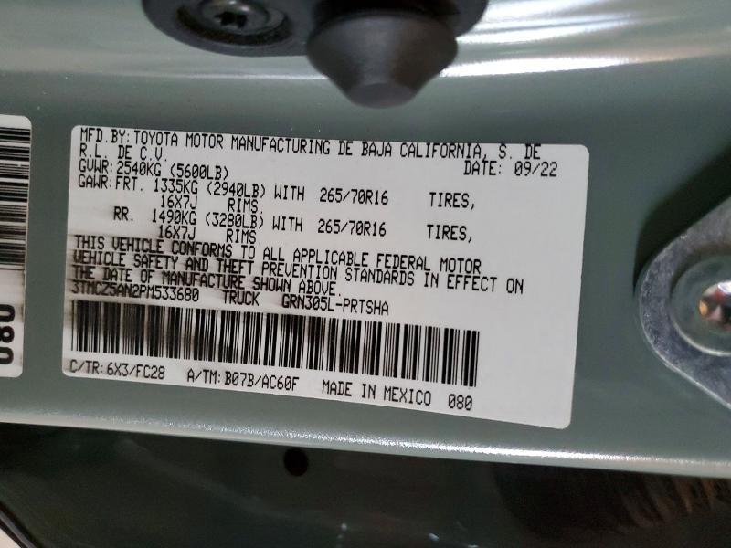 2023 Toyota Tacoma Trail Special Edition