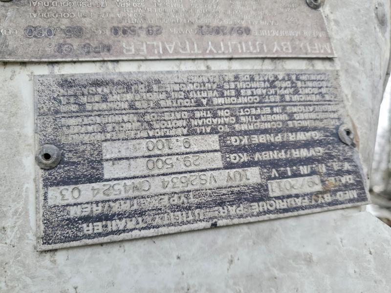 2012 Utility Trailer Manufactu Trailer