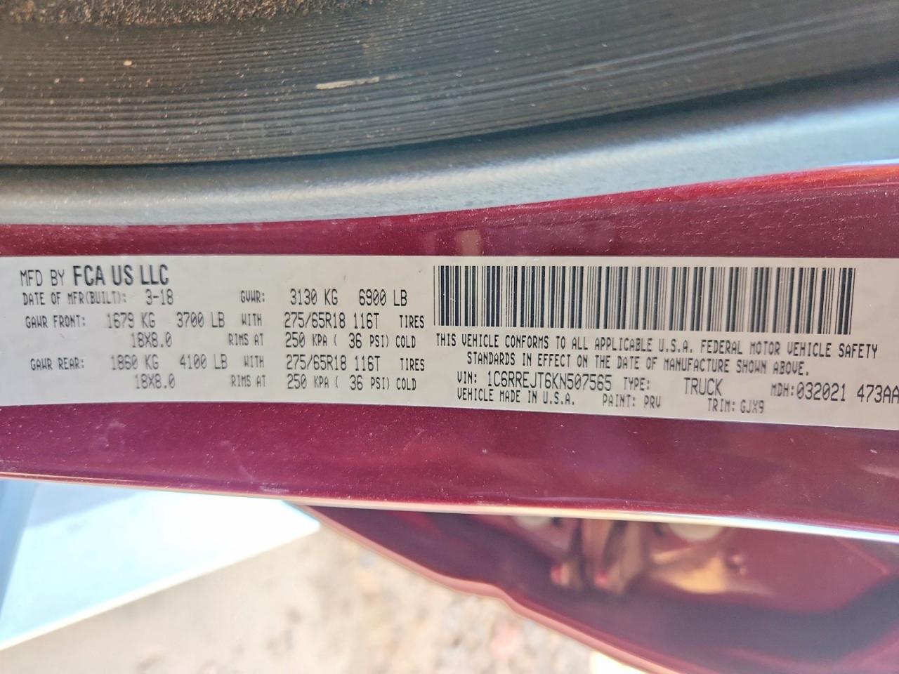 2019 Dodge 1500 Laramie