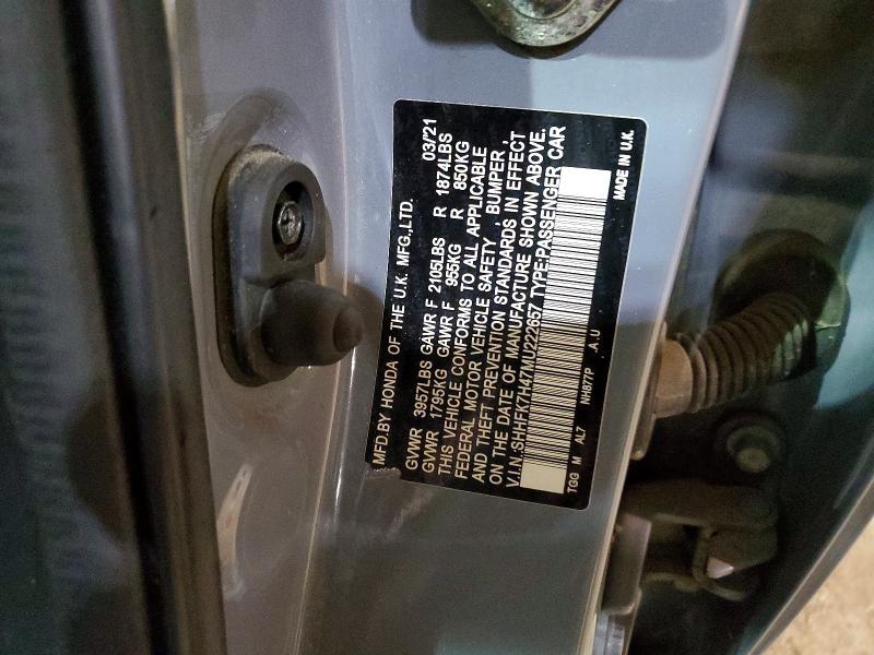 2021 Honda Civic Sport