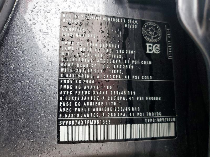 2023 Volkswagen Tiguan se R-line Black