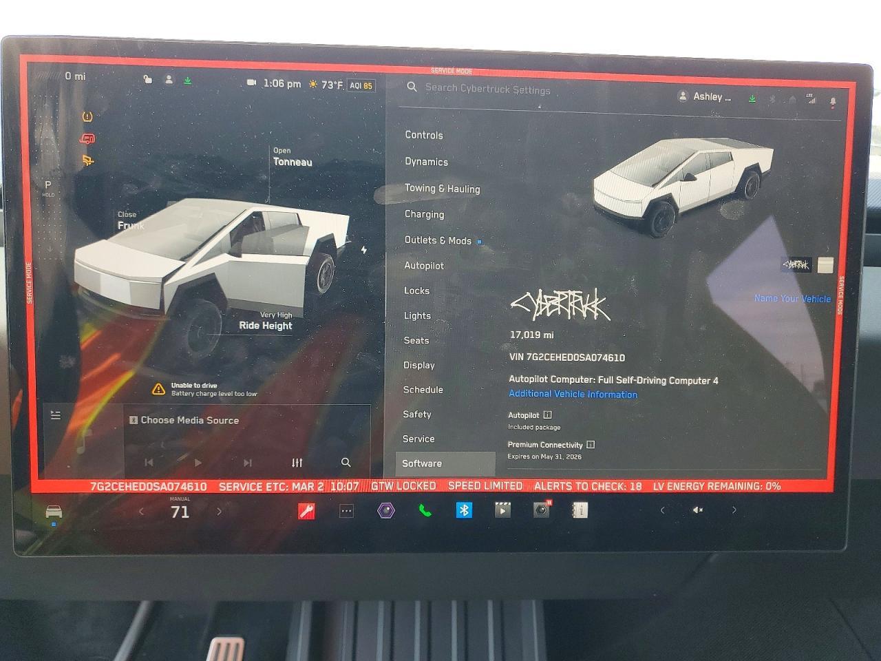 2025 Tesla Cybertruck